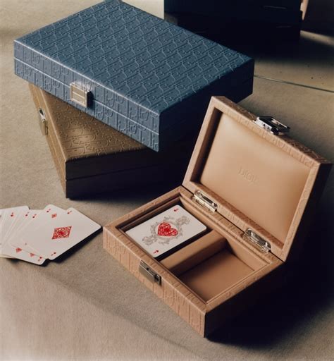 christian dior poker set|Playing Cards Case Powder Pink Dior Oblique.